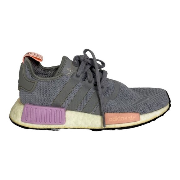 Adidas NMD R1 Running Shoes Grey Size 6 Sneakers Reflective Foam Cushion NEW - Picture 11 of 11